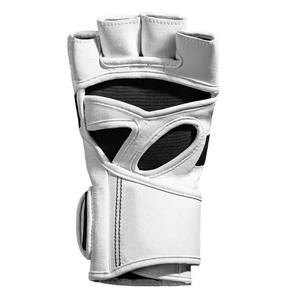 Guantes MMA profesionales personalizados con su propio logotipo de cuero PU impermeables para entrenamiento al aire libre y guantes de boxeo a precios asequibles - Product Image 2