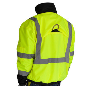 Veste de sécurité réfléchissante de construction extérieure bon marché vêtements de travail d'hiver haute visibilité pour la sécurité personnelle - Product Image 2