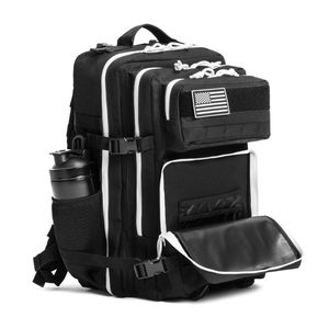 Custom Fitness Backpack for <b>Men</b> Hyrox Gym <b>Bag</b> Velcro Camo Design Bottle Patches Sports Travel Features Custom Sport Backpack - Product Image 2