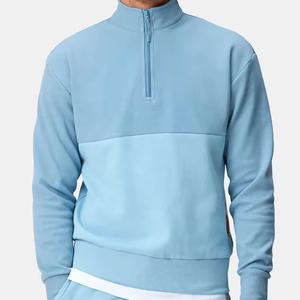 Nouveautés Printemps 2026 – Sweat à Capuche Zippé Homme Personnalisable avec Logo, Col Rond, Polaire Thermique Écologique, Non Doublé, Teint Uni - Product Image 1