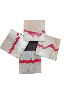 Vente en gros de sous-verres en résine époxy transparente de haute qualité, style féerique fait à la main, cadeau d'affaires parfait - Product Image 5