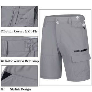 กางเกงขาสั้นเล่นเทนนิสออกกำลังกายกลางแจ้งสองชั้นระบายอากาศได้ดีแห้งเร็วสำหรับฤดูร้อนของผู้ชาย - Product Image 3