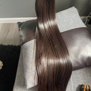 Extensiones de Cabello Humano Natural Remy Indio de Alta Calidad a Precio de Fábrica al por Mayor, Cabello Virgen Crudo con Cutícula Alineada - Product Image 3