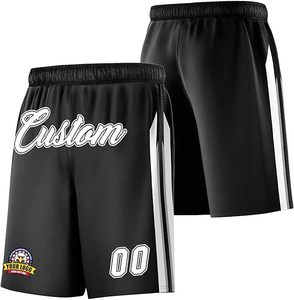 Pantalones Cortos de Baloncesto Personalizados HIC de 150 g/m², Doble Capa, Transpirables, Ropa Deportiva para Hombre, Unisex, Fabricante Mayorista OEM ODM - Product Image 5