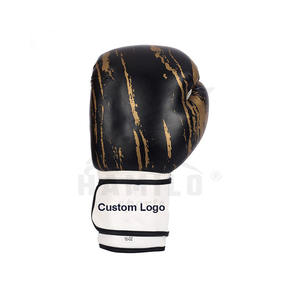 Gants de boxe en cuir à bas prix OEM Gants de boxe professionnels Gants de boxe avec logo personnalisé - Product Image 2