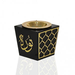 Handmade Decorative <b>Bakhoor</b> <b>Burner</b> Two Tone Finishing Customized Incense Portable <b>Burner</b> for Home Hotel Usage Incense <b>Burner</b> - Product Image 2