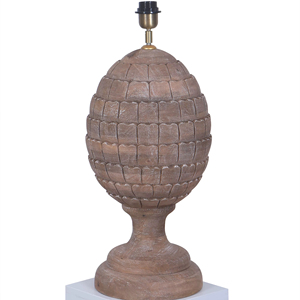 Hand-Turned Solid Mango Wood Modern <b>Lamp</b> Home Furniture with Craftsmanship for Home Office <b>Kitchen</b> & Living Room - Product Image 1