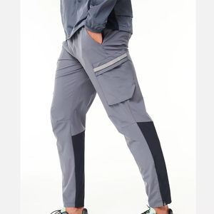 Latest Custom Printed Summer Plus Size Two-Piece Men's <b>Windbreaker</b> Sets High Street Style Reflective Designe - Product Image 6