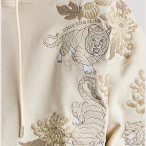 Sudadera con Capucha de Invierno para Hombre de la Mejor Calidad 2025, Ropa Urbana Bordada, Top con Capucha, Precio Razonable, Impresión Digital, 100% Algodón, con Bolsillo - Product Image 4