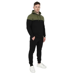 Vente en gros Ensemble d'entraînement à rayures personnalisées Veste à fermeture éclair Pantalon de gym Survêtement vierge Jogging Marque de vêtements de sport Survêtements pour hommes - Product Image 3