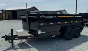 Remorques à benne basculante latérale de haute qualité 7x14 avec une capacité de 17 000 lb pour les exploitations agricoles, composants essentiels du moteur et de l'engrenage inclus - Product Image 5