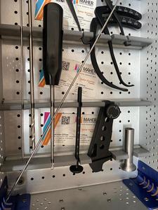Juego de instrumentos ortopédicos personalizados para reparación de talón de raíz de menisco, instrumentos quirúrgicos óseos de primera calidad certificados CE Mahersi - Product Image 3