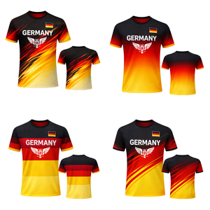 Maillot de football allemand de conception nouvelle 2026, sublimation personnalisée, maillots de football à séchage rapide, t-shirts - Product Image 1
