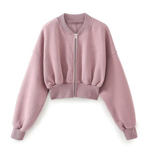 Mujeres Nueva Moda Bordado Efecto Lavado Sudaderas Vintage O Cuello Sudadera con capucha de manga larga para las mujeres - Product Image 1