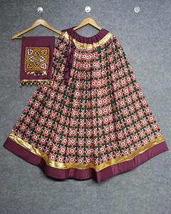 Traditional Gujarati Mirror Work Lehenga Choli Handcrafted Embroidered Navratri Garba Dress Ethnic Festival Wear for Parties - Product Image 6