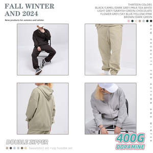 Vente en gros de sweats à capuche unisexes 280 GSM sweats légers prix d'usine sweats chauds confortables de qualité supérieure - Product Image 6