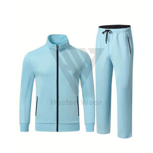 Ensemble de survêtement décontracté pour homme, chemise à manches longues boutonnée unie et pantalon à cordon de serrage, tenue élégante en deux pièces - Product Image 2