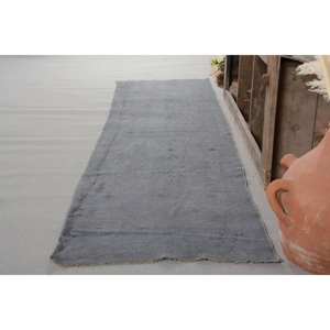 Alfombra de lana turca vintage de 27X10,1 pies, área grande, patrón abstracto, pasillo, rectángulo, algas marinas, respaldo para el hogar, sala de estar - Product Image 3