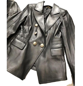 Nouvelle Arrivée - Blouson en Cuir Léger pour Femme en Gros / Vente Flash - Blousons en Cuir de Vachette Tendance pour Femme Automne & Hiver - Product Image 3