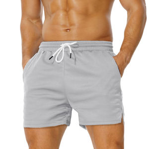 Shorts de sport décontractés pour hommes Single Woven Quick Dry Solid Color Running Fitness Streetwear Shorts For Men Quick Dry Sports Tight - Product Image 1