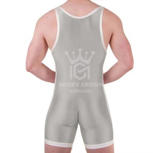Belle conception maillots de sport personnalisé haltérophilie body sublimation broderie impression numérique Logo lutte - Product Image 4