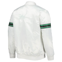 Veste en satin Ultimate Style Comfort Raiders Starter, col montant, motif uni, logo frontal, décontractée, imperméable et coupe-vent pour l'hiver