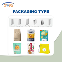 Sachets Doypack à entretien facile pour café, assaisonnements, piment, lait, biscuits, farine, flocons d'avoine, blé et autres céréales