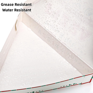 Caja de Embalaje para <span class=keywords><strong>Pizza</strong></span> Triangular Mini, para Entrega a Domicilio, Impresa, al por Mayor - Product Image 3