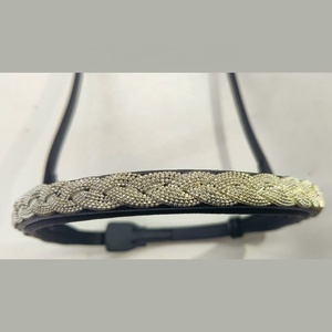 Bridon anatomique de qualité supérieure pour cheval islandais, bride de Hanovre, bride anatomique pour cheval, bride à nez tombant, vente en gros de bridons pour chevaux - Product Image 1