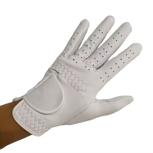 Guantes de Golf de Cuero Genuino, Guantes Deportivos para Golf, Guantes de Golf de Piel de Oveja Transpirables y Cómodos con Cierre de Tirón - Product Image 6