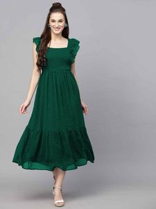 Hot Selling Georgette <b>Gown</b> Woman Fashion Manufacturer And Supplier From Surat At Wholesale Rate - Product Image 2