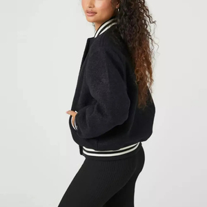 Venta al por mayor en blanco bombardero chaqueta universitaria hombres Letterman Varsity chaqueta hombres Varsity chaqueta Letterman béisbol americano - Product Image 3