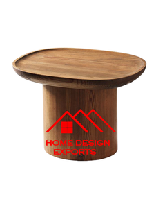 Table de bureau décorative en bois dessus décoratif table basse en bois sculptée à la main personnalisée pour meubles de salon best-seller - Product Image 3