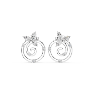 Gemnel Dainty Drop Zircon Crystal New Lucky Star Charm Plated 925 Silver 18K Gold Pendientes Hoop - Product Image 4