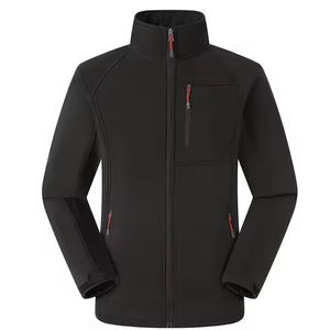 Veste d'hiver imperméable Softshell pour homme avec capuche coupe-vent Veste décontractée en toile - Product Image 3