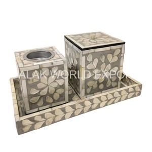 Exclusivo Juego de Incienso con Incrustaciones de Nácar |   Quemador de Incienso Árabe Decorativo Hecho a Mano para Fragancia del Hogar y Regalos FWE - Product Image 4