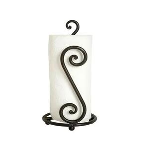 Portarrollos de papel higiénico multiusos, soporte decorativo para pared de pie, bolsa de venta de acero inoxidable de latón Vertical de repuesto, caja Simple - Product Image 3