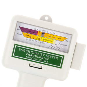 Medidor de pH para Piscinas ZW75, Medidor de Nivel de Cloro Preciso con Baterías - Product Image 3