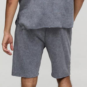 Vente en gros shorts pour hommes coupe décontractée imprimés shorts pour hommes shorts slim fit look délavé longueur courte décontracté derniers shorts pour hommes - Product Image 6