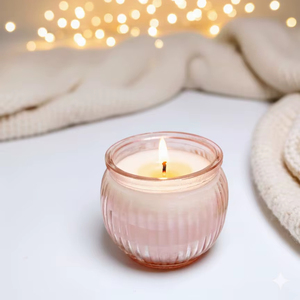 Bougie en cire de soja parfumée dans un bocal en verre de forme Matki, fabrication artisanale, disponible en gros - Product Image 1