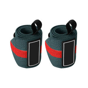 Envolturas de soporte de muñeca de levantamiento de pesas para Unisex Diseño único Precio barato Muñequeras transpirables con logotipo personalizado - Product Image 1