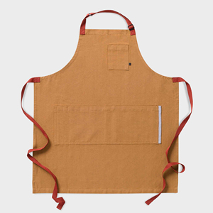 Delantal de Chef de Cintura de lona de algodón de primera calidad, delantal de trabajo de cocina/horneado sin mangas, correa ajustable, uso comercial de alimentos - Product Image 4