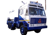 Machine de forage de puits montée sur camion PRL d'occasion super puissante PDTHR-300, diamètre de forage max. 100 mm, puissance 17 kW, à vendre au meilleur prix