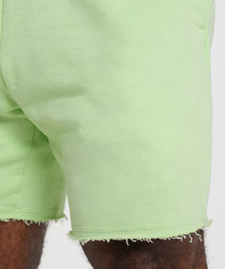 Personnalisé Vintage 100% Coton All Over Shorts Pour Hommes Designer Basketball Sweat 3d Écran Mousse Puff Imprimer Distressed Shorts - Product Image 2