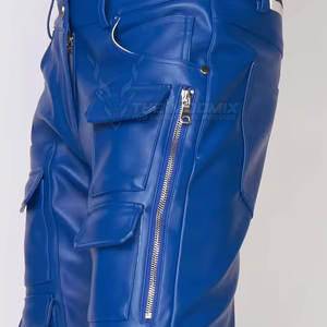 Pantalones de Cuero para Hombre, Nuevo Modelo, Personalizados, de Primera Calidad, en Venta, Ropa Casual para Hombre, Alta Calidad - Product Image 5