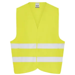 Gilet de sécurité personnalisé pour adultes avec autocollants et lumières réfléchissants pour produits promotionnels et merchandising - Product Image 2