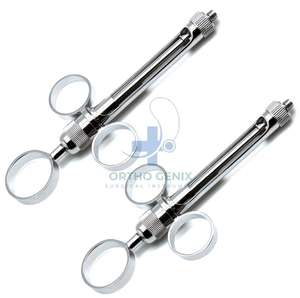 La base de los instrumentos quirúrgicos 1,8 ml Jeringa de aspiración manual quirúrgica dental Instrumentos de anestesia de odontología inoxidable - Product Image 5