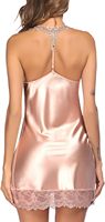 SAMAVIA Lencería de Encaje Personalizada, Talla Grande, Diseño a Cuadros, Satén Suave, Corte Ajustado, para Mujer, Camisón Sexy con Cintura Elástica |   Proveedor OEM