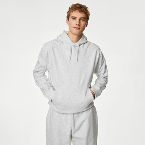 High Quality <b>Men's</b> Winter Long Sleeve <b>Pullover</b> Hoodie Custom Logo 100% Cotton Breathable Quick Dry OEM ODM Wholesale - Product Image 1