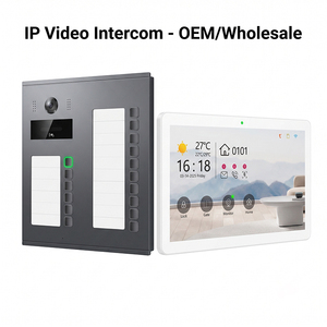 Solution d'interphone intelligent Hiwink, vidéophone IP avec écran IPS de 7 pouces, interphone bidirectionnel, vidéophone IP65 - Product Image 1